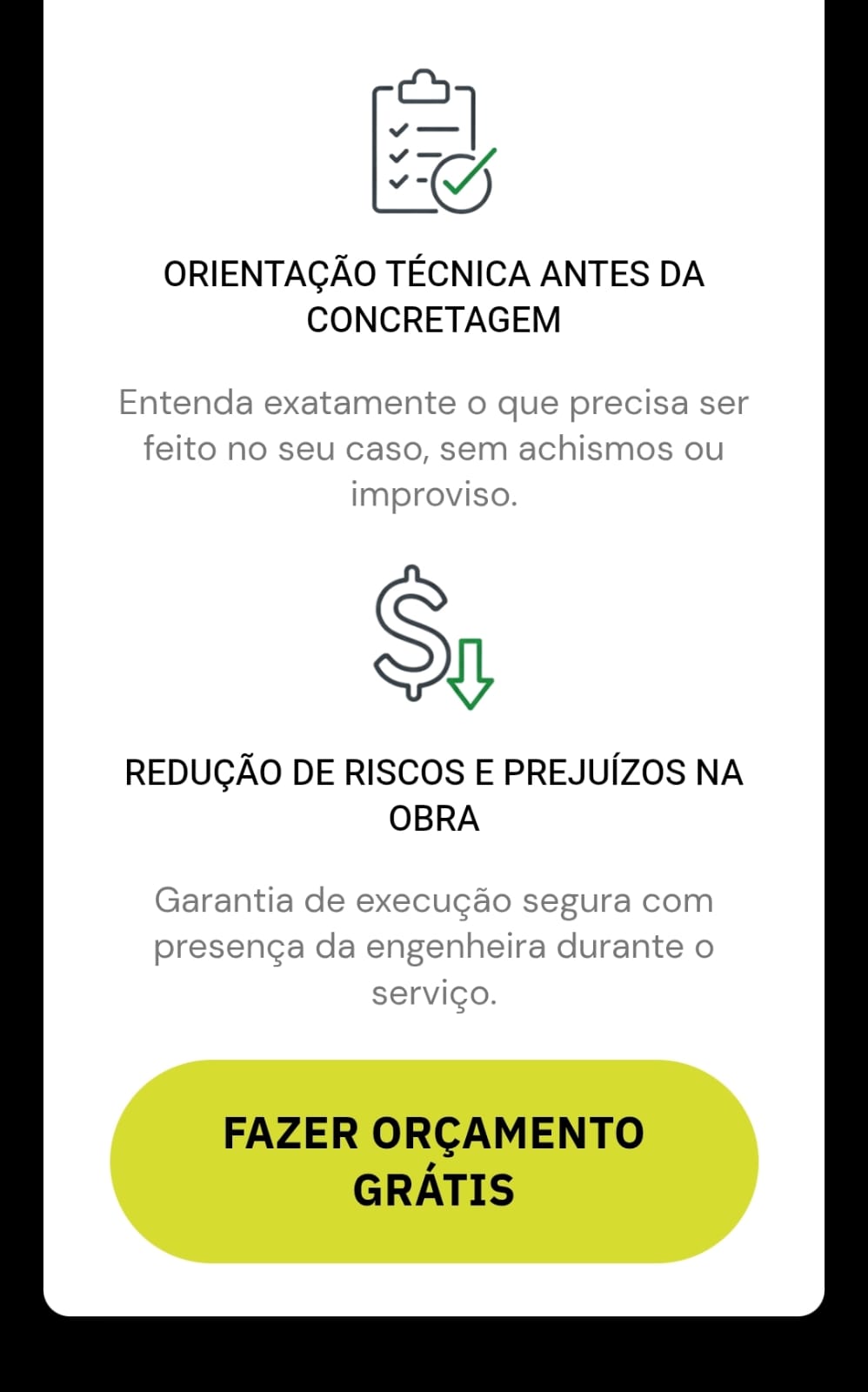 Orientação técnica antes da concretagem, redução de riscos e prejuízos na obra — faça um orçamento grátis — Winckler Engenharia