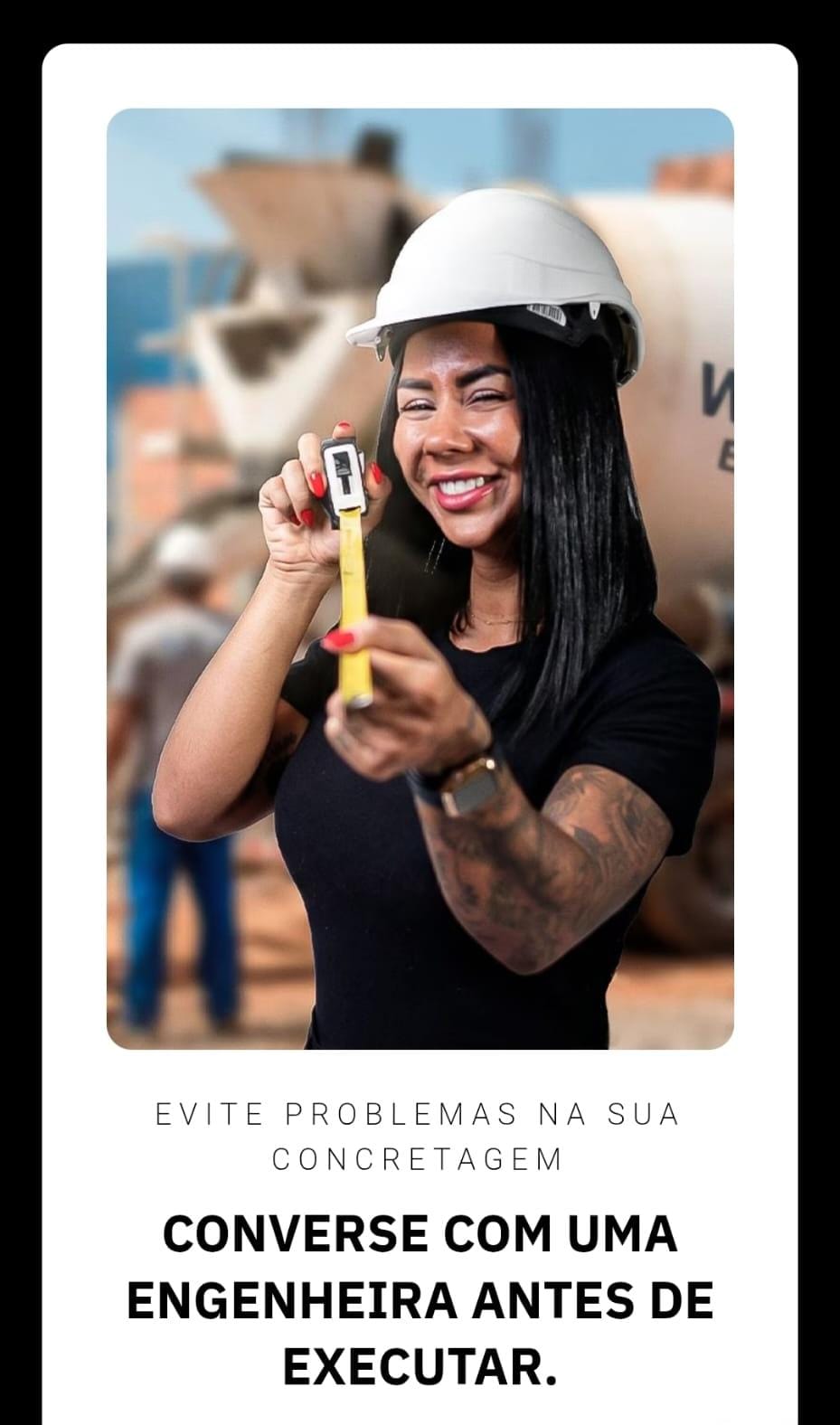Evite problemas na sua concretagem — Converse com uma engenheira antes de executar. — Winckler Engenharia