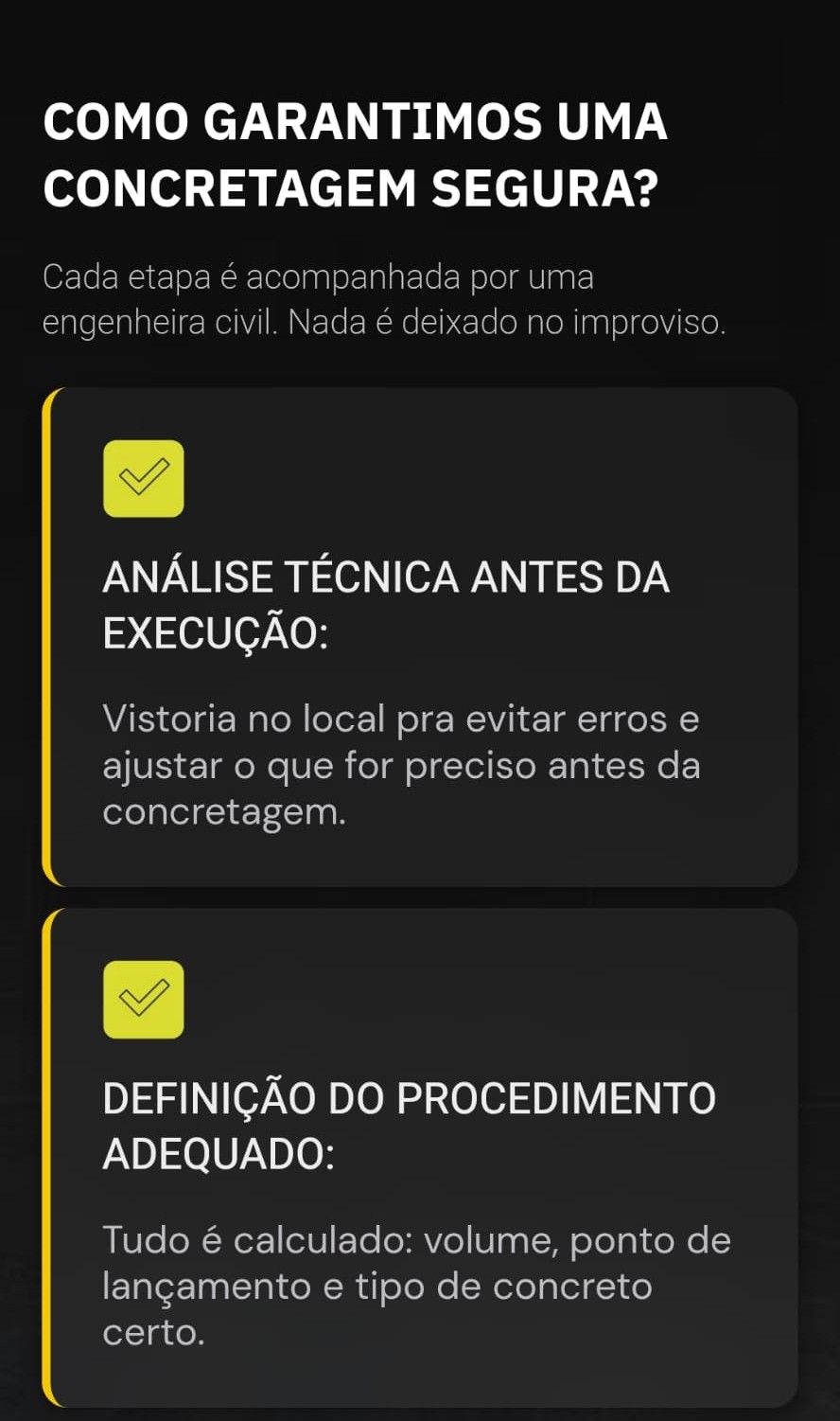 Como garantimos uma concretagem segura? — Análise técnica e procedimento adequado — Winckler Engenharia